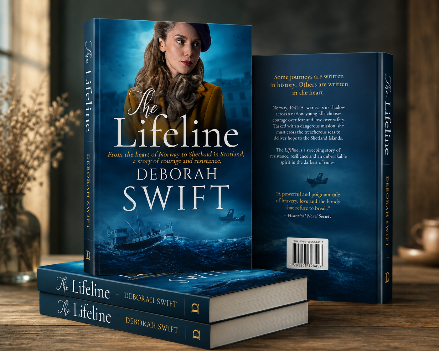 Cover of The Lifeline: A wartime saga set in Nazi-occupied Norway